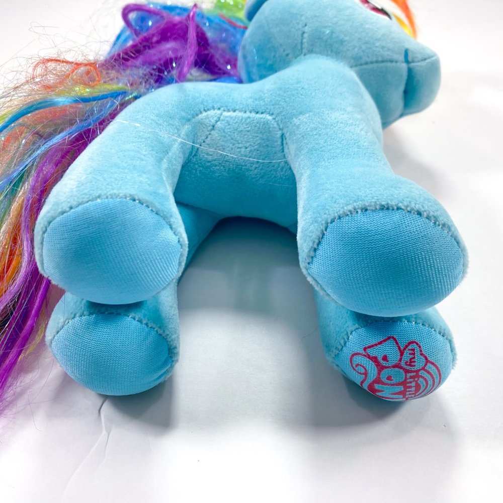 My Little Pony 10” Sparkle Rainbow Dash 2017 TY Plush - Picture 2 of 6